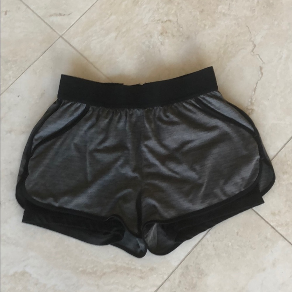 Athletic Shorts with elastic band, used.